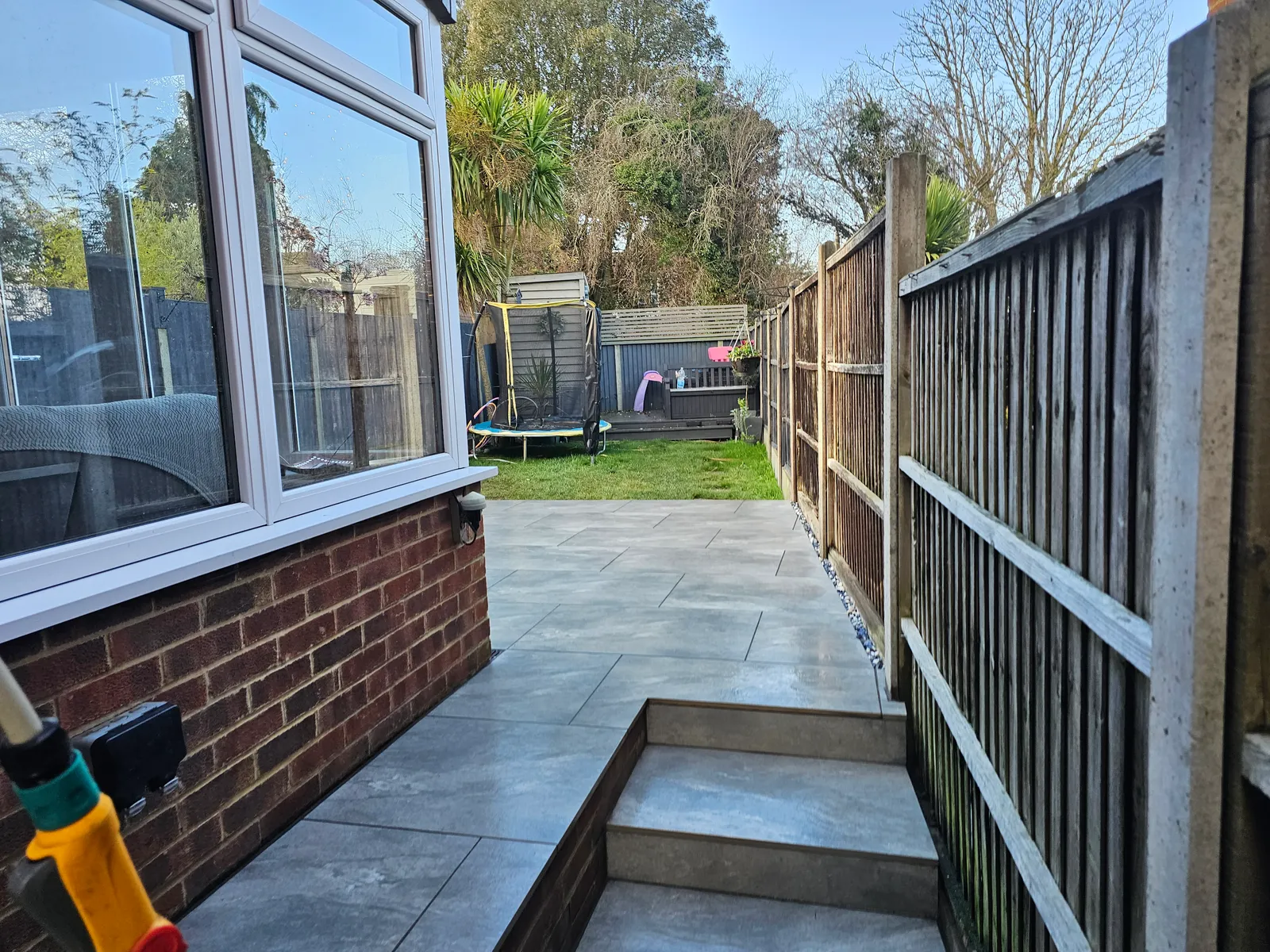 Garden and patio transformation by DJG Groundworks & Landscaping