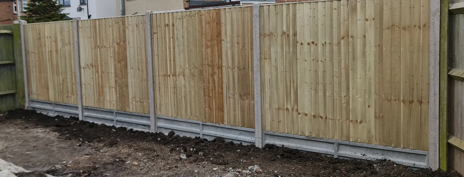 Fencing project by DJG Groundworks & Landscaping