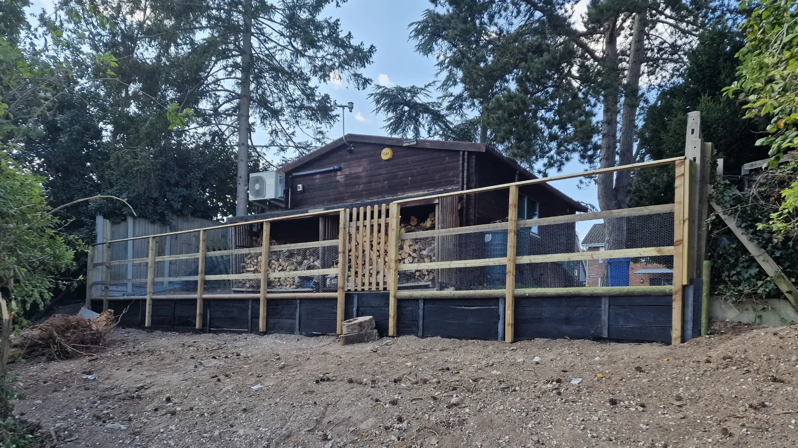 Retaining and garden wall project by DJG Groundworks & Landscaping