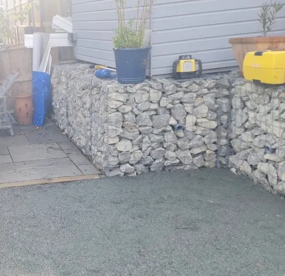 Retaining and garden wall project by DJG Groundworks & Landscaping