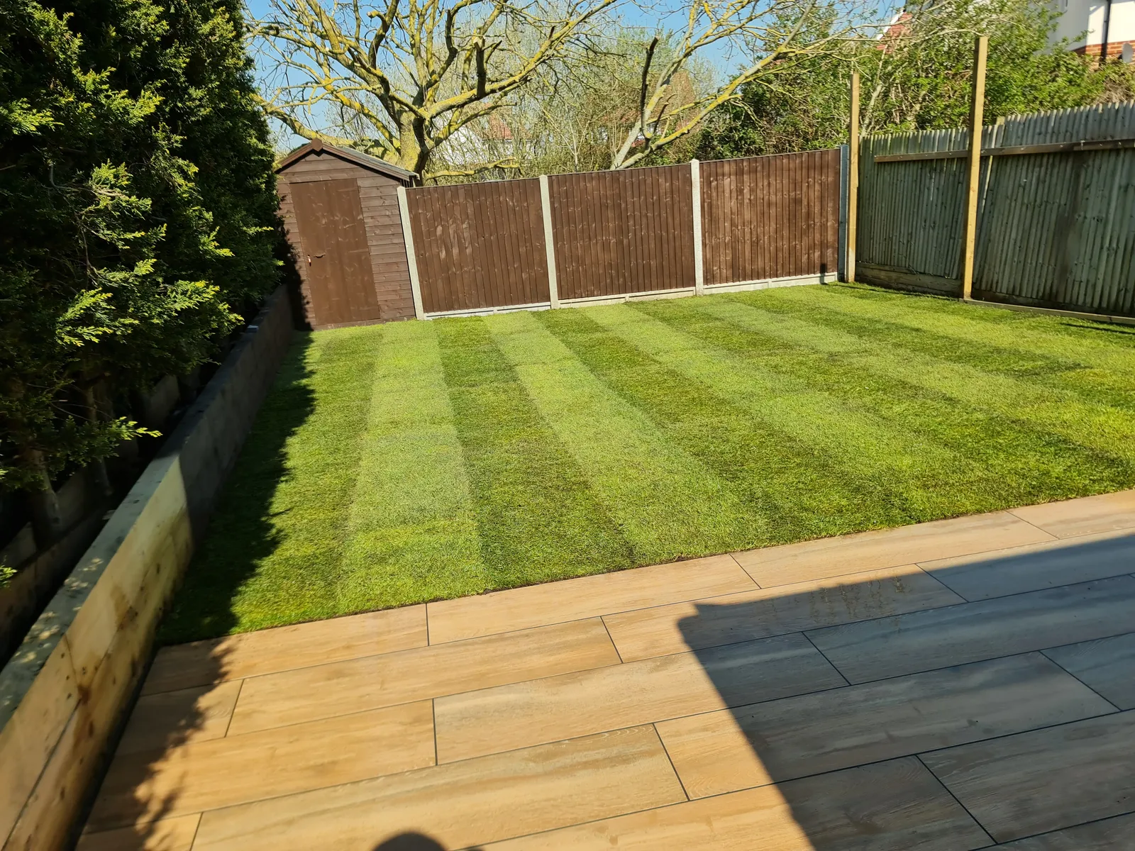 Turfing and artificial grass project by DJG Groundworks & Landscaping