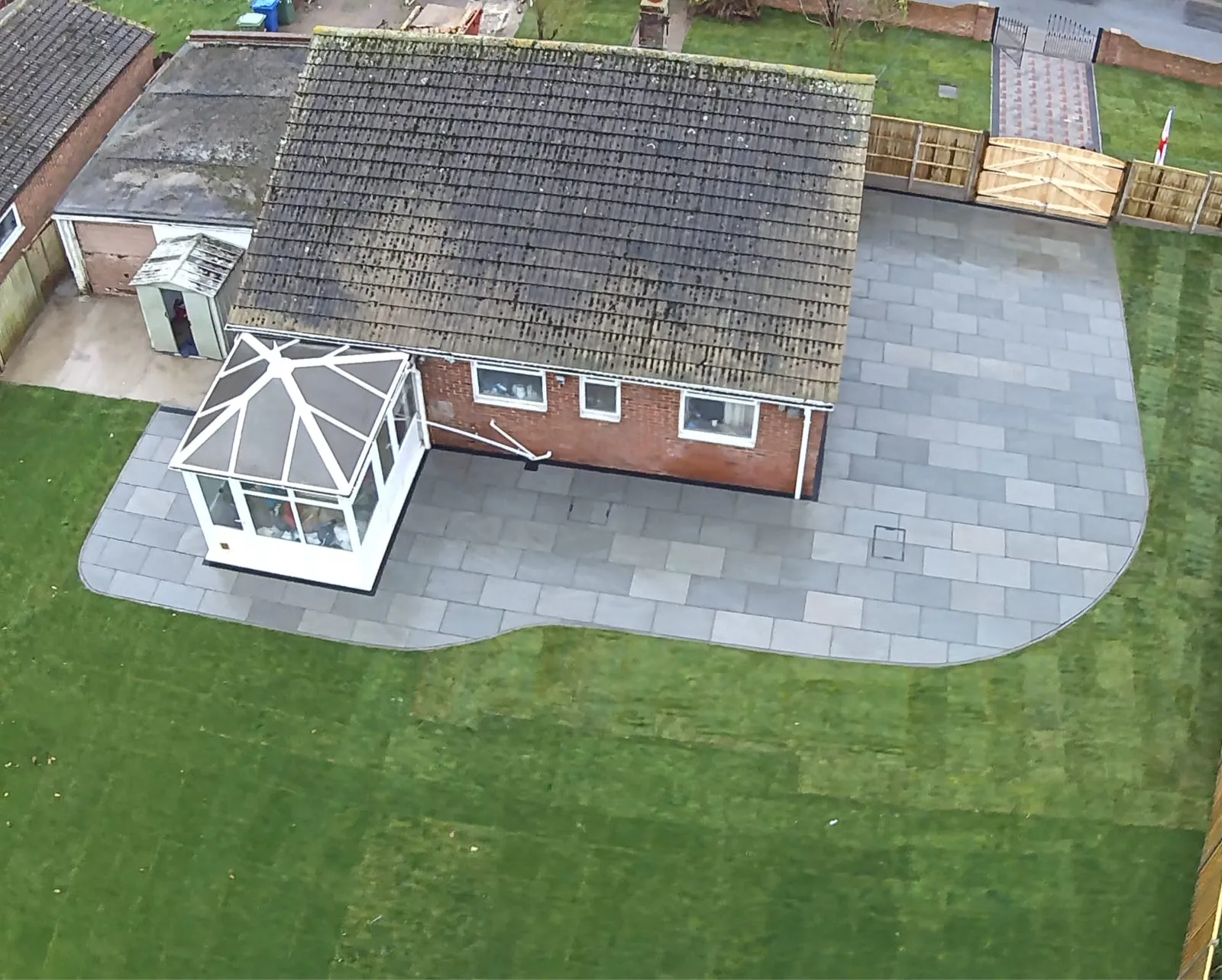 Garden and patio transformation by DJG Groundworks & Landscaping