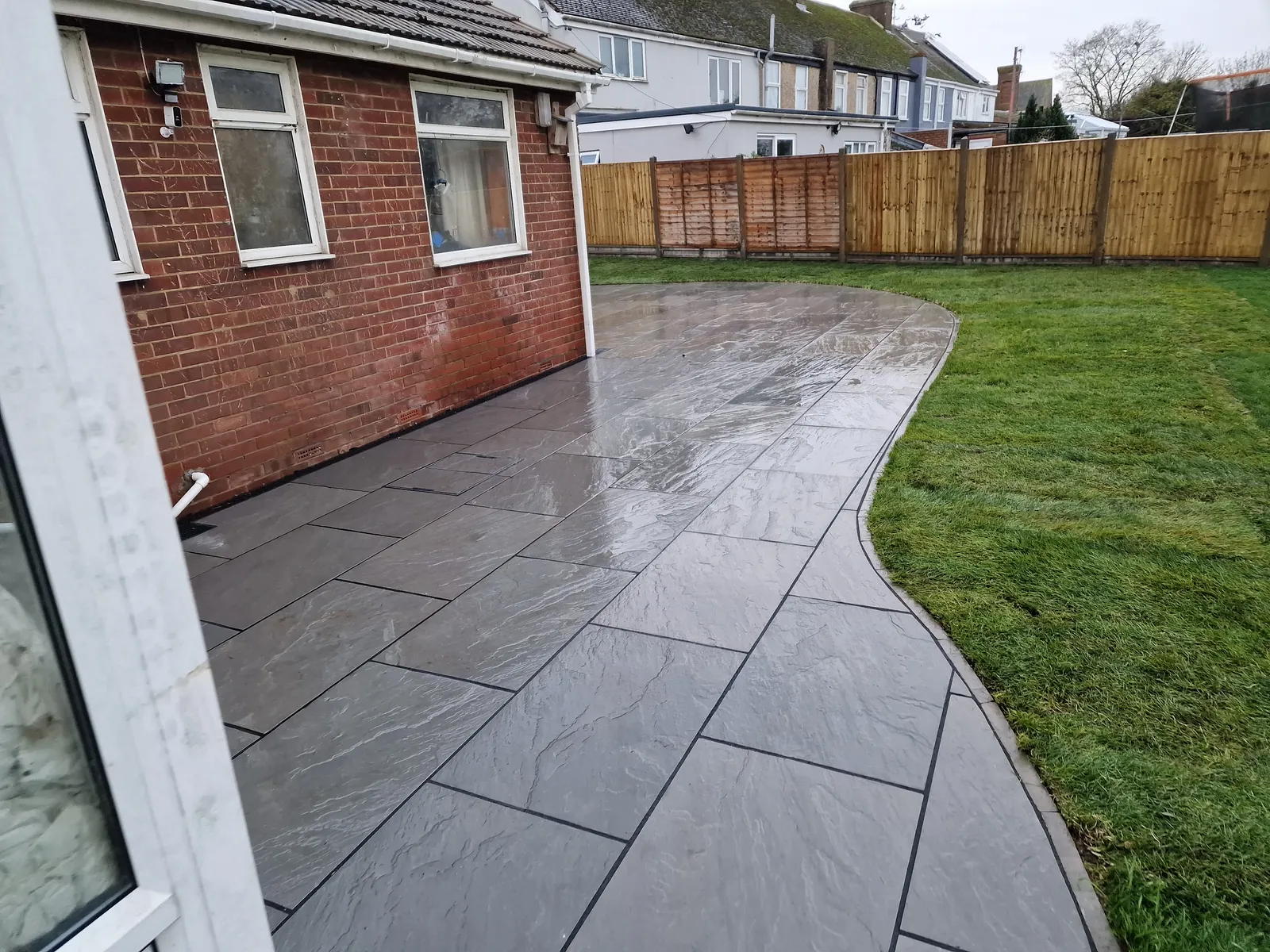 Garden and patio transformation by DJG Groundworks & Landscaping