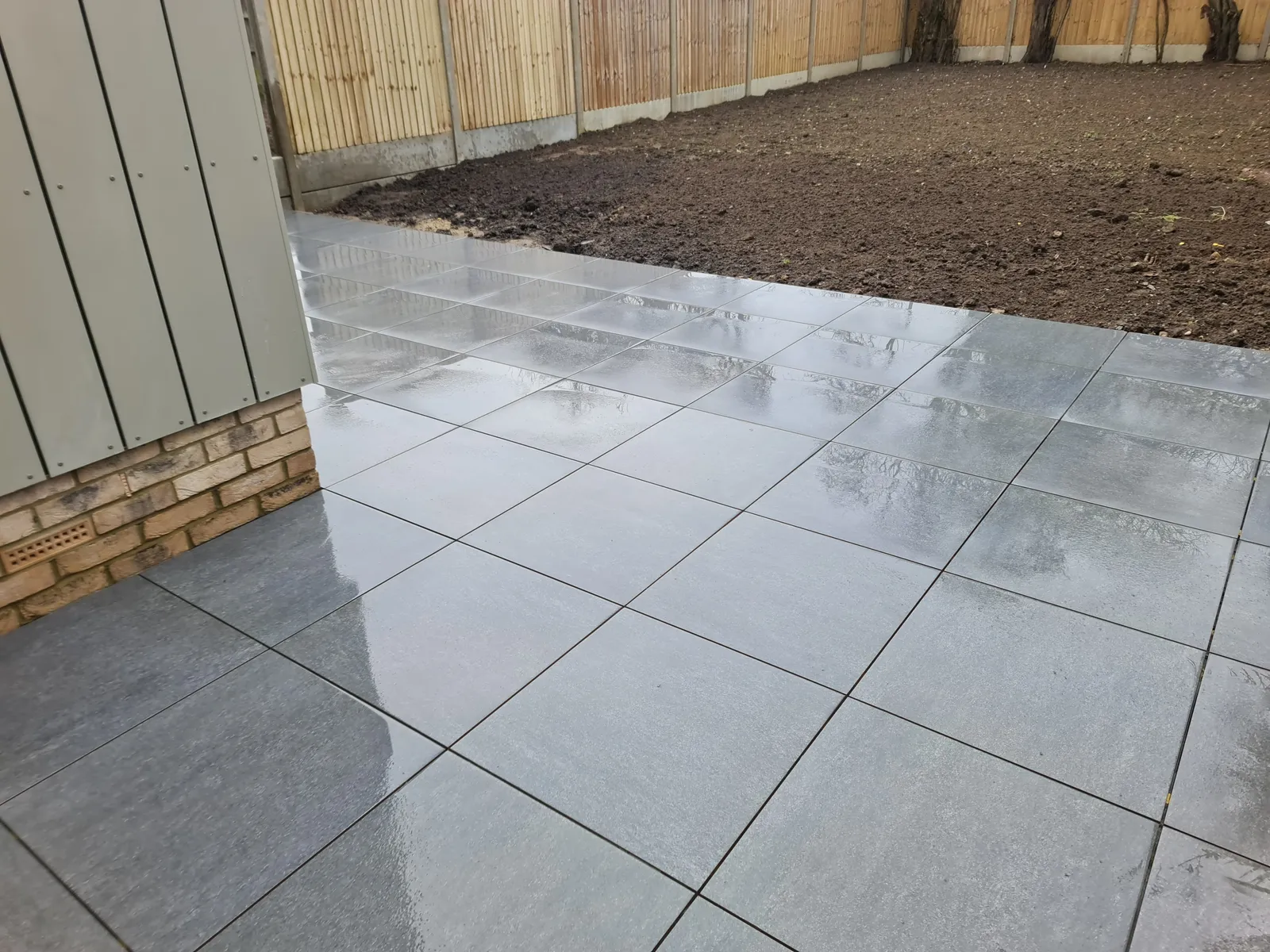 Garden and patio transformation by DJG Groundworks & Landscaping