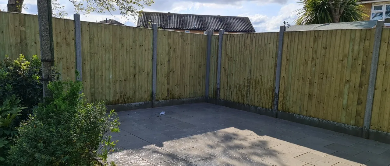 Fencing project by DJG Groundworks & Landscaping